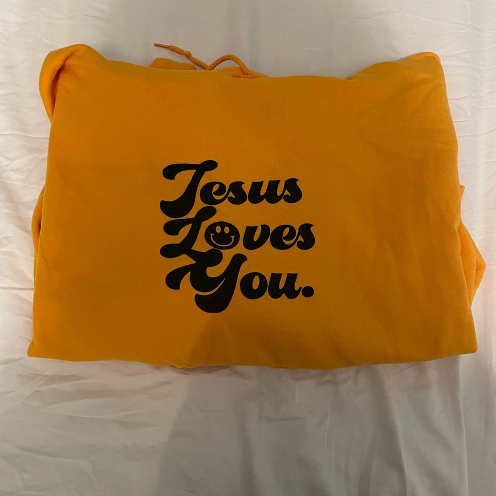 Jesus loves you hoodie
